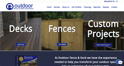 Desktop Screenshot of outdoorfad.com